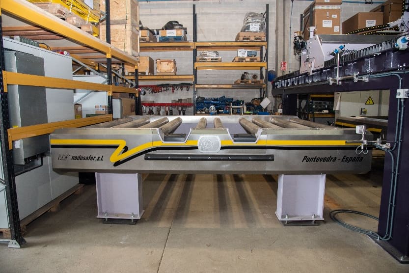 MESA MOTORIZADA DE RODILLOS DE ENTRADA